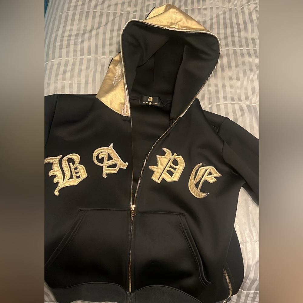 BAPE® BLACK SHARK FULL ZIP HOODIE FW15 GOLD

Down too Trade too lmk
